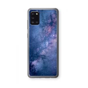 CaseCompany Nebula: Samsung Galaxy A31 Transparant Hoesje