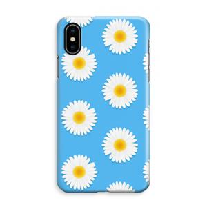 CaseCompany Margrietjes: iPhone XS Max Volledig Geprint Hoesje