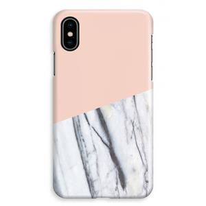 CaseCompany A touch of peach: iPhone XS Max Volledig Geprint Hoesje