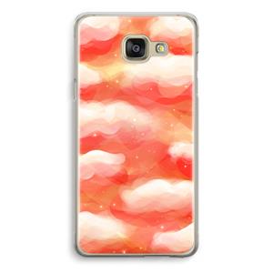 CaseCompany Lichte Wolken: Samsung Galaxy A5 (2016) Transparant Hoesje