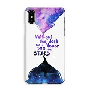 CaseCompany Stars quote: iPhone XS Max Volledig Geprint Hoesje