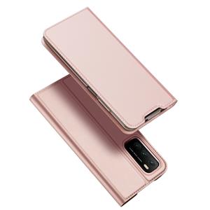 Dux Ducis Pro Serie Slim wallet hoes - Xiaomi Poco M3 - Rose Goud