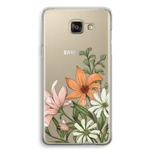 CaseCompany Floral bouquet: Samsung Galaxy A5 (2016) Transparant Hoesje