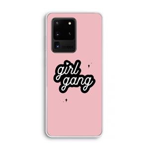 CaseCompany Girl Gang: Samsung Galaxy S20 Ultra Transparant Hoesje