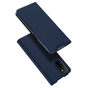 Dux Ducis Pro Serie Slim wallet hoes - Xiaomi Poco M3 - Blauw
