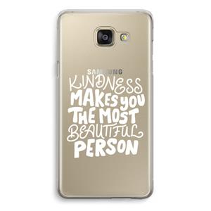 CaseCompany The prettiest: Samsung Galaxy A5 (2016) Transparant Hoesje