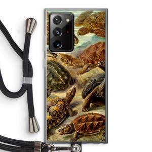 CaseCompany Haeckel Chelonia: Samsung Galaxy Note 20 Ultra / Note 20 Ultra 5G Transparant Hoesje met koord