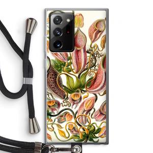 CaseCompany Haeckel Nepenthaceae: Samsung Galaxy Note 20 Ultra / Note 20 Ultra 5G Transparant Hoesje met koord