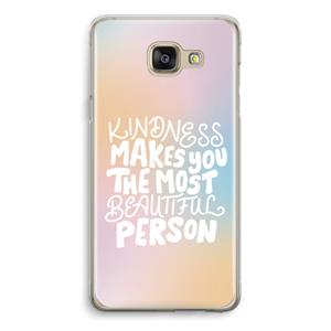 CaseCompany The prettiest: Samsung Galaxy A5 (2016) Transparant Hoesje