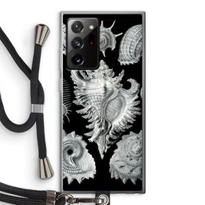 CaseCompany Haeckel Prosobranchia: Samsung Galaxy Note 20 Ultra / Note 20 Ultra 5G Transparant Hoesje met koord