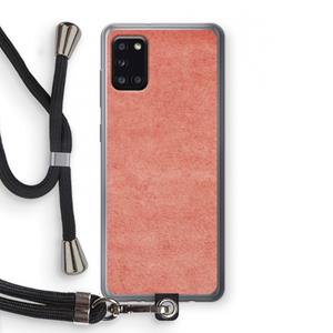 CaseCompany Marrakech Walls: Samsung Galaxy A31 Transparant Hoesje met koord