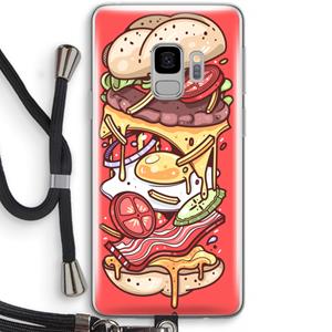 CaseCompany Diet Coke Please: Samsung Galaxy S9 Transparant Hoesje met koord