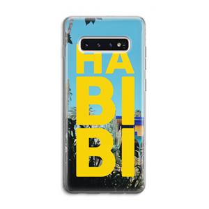 CaseCompany Habibi Majorelle : Samsung Galaxy S10 4G Transparant Hoesje