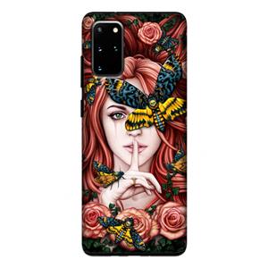 CaseCompany Lady Moth: Samsung Galaxy S20 Plus Tough Case