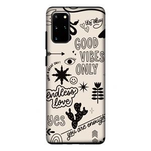 CaseCompany Good vibes: Samsung Galaxy S20 Plus Tough Case