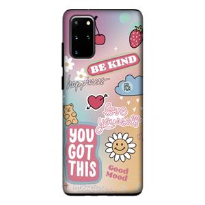 CaseCompany Positivity: Samsung Galaxy S20 Plus Tough Case