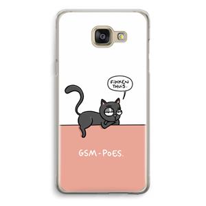 CaseCompany GSM poes: Samsung Galaxy A5 (2016) Transparant Hoesje