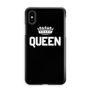 CaseCompany Queen zwart: iPhone XS Max Volledig Geprint Hoesje