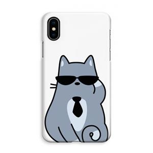 CaseCompany Cool cat: iPhone XS Max Volledig Geprint Hoesje