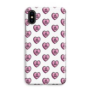 CaseCompany GIRL POWER: iPhone XS Max Volledig Geprint Hoesje