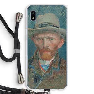 CaseCompany Van Gogh: Samsung Galaxy A10 Transparant Hoesje met koord