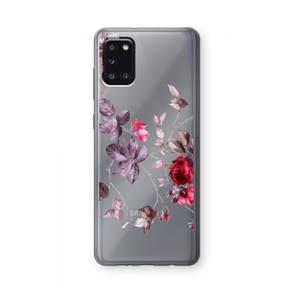 CaseCompany Mooie bloemen: Samsung Galaxy A31 Transparant Hoesje