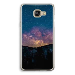 CaseCompany Travel to space: Samsung Galaxy A5 (2016) Transparant Hoesje