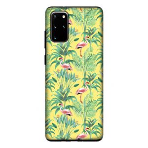 CaseCompany Flamingo party: Samsung Galaxy S20 Plus Tough Case