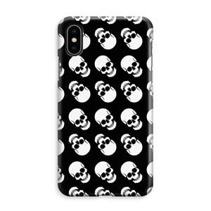 CaseCompany Musketon Skulls: iPhone XS Max Volledig Geprint Hoesje