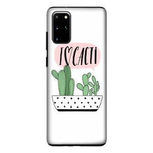 CaseCompany I love cacti: Samsung Galaxy S20 Plus Tough Case