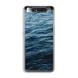 CaseCompany Oceaan: Samsung Galaxy A80 Transparant Hoesje