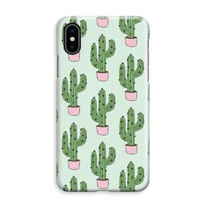 CaseCompany Cactus Lover: iPhone XS Max Volledig Geprint Hoesje