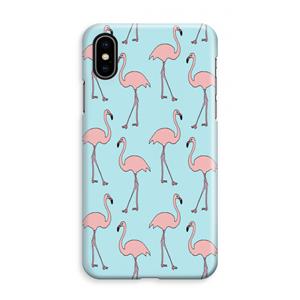 CaseCompany Anything Flamingoes: iPhone XS Max Volledig Geprint Hoesje