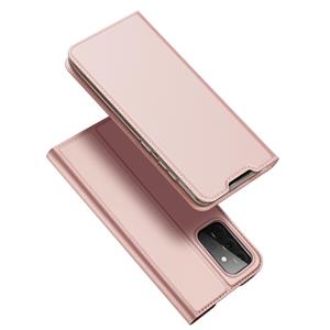 Dux Ducis Pro Serie Slim wallet hoes -Samsung Galaxy A72 - Rose Goud