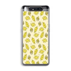 CaseCompany Herfst: Samsung Galaxy A80 Transparant Hoesje
