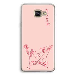 CaseCompany Best Friends: Samsung Galaxy A5 (2016) Transparant Hoesje