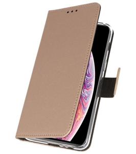 CasualCases Bookwallet hoes - iPhone XS Max - Goud