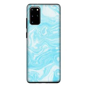 CaseCompany Waterverf blauw: Samsung Galaxy S20 Plus Tough Case