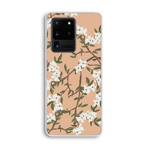 CaseCompany Blossoming spring: Samsung Galaxy S20 Ultra Transparant Hoesje