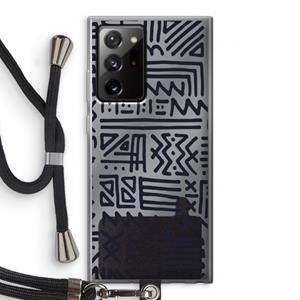 CaseCompany Marrakech print: Samsung Galaxy Note 20 Ultra / Note 20 Ultra 5G Transparant Hoesje met koord