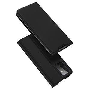 Dux Ducis Pro Serie Slim wallet hoes -Samsung Galaxy A72 - Zwart