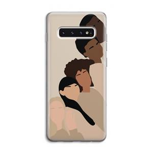 CaseCompany Sweet creatures: Samsung Galaxy S10 4G Transparant Hoesje