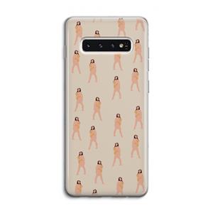CaseCompany You're so golden: Samsung Galaxy S10 4G Transparant Hoesje