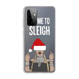 CaseCompany Came To Sleigh: Samsung Galaxy A72 Transparant Hoesje