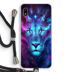 CaseCompany Firstborn: Samsung Galaxy A10 Transparant Hoesje met koord