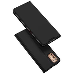 Dux Ducis Pro Serie Slim wallet hoes - Motorola Moto G9 Plus - Zwart