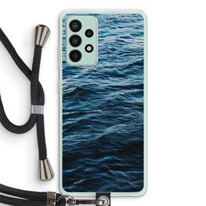 CaseCompany Oceaan: Samsung Galaxy A52s 5G Transparant Hoesje met koord