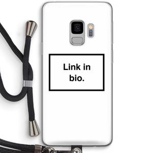 CaseCompany Link in bio: Samsung Galaxy S9 Transparant Hoesje met koord