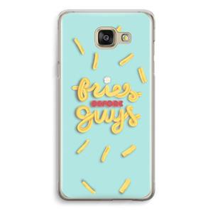 CaseCompany Always fries: Samsung Galaxy A5 (2016) Transparant Hoesje