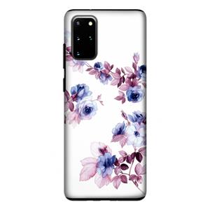 CaseCompany Waterverf bloemen: Samsung Galaxy S20 Plus Tough Case